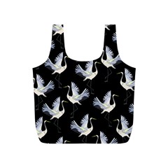 Crane-pattern Full Print Recycle Bag (S)