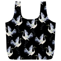 Crane-pattern Full Print Recycle Bag (XXL)