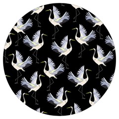 Crane-pattern Round Trivet