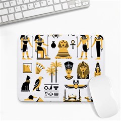 Egypt-symbols-decorative-icons-set Small Mousepad by Jancukart