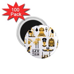 Egypt-symbols-decorative-icons-set 1 75  Magnets (100 Pack) 