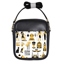 Egypt-symbols-decorative-icons-set Girls Sling Bag