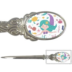 Set-cute-mermaid-seaweeds-marine-inhabitants Letter Opener