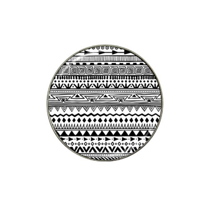 Boho-style-pattern Hat Clip Ball Marker (4 pack)