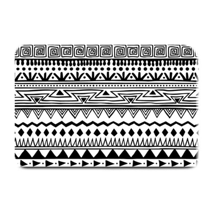 Boho-style-pattern Plate Mats