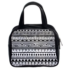 Boho-style-pattern Classic Handbag (two Sides)