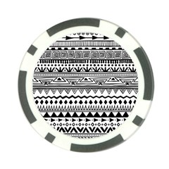 Boho-style-pattern Poker Chip Card Guard (10 Pack)