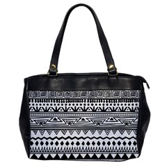 Boho-style-pattern Oversize Office Handbag