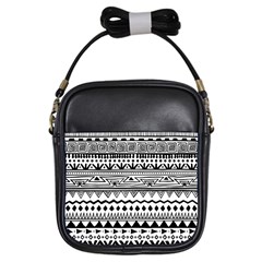 Boho-style-pattern Girls Sling Bag