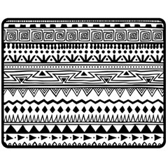 Boho-style-pattern Fleece Blanket (medium) 