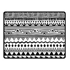 Boho-style-pattern Fleece Blanket (small)