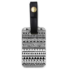 Boho-style-pattern Luggage Tag (one Side)