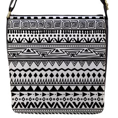 Boho-style-pattern Flap Closure Messenger Bag (s)