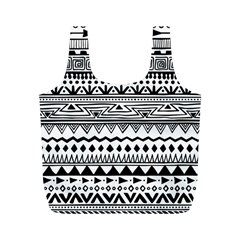 Boho-style-pattern Full Print Recycle Bag (m) by Jancukart