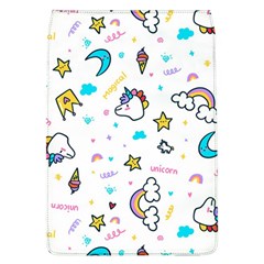 Unicorns-rainbows-seamless-pattern Removable Flap Cover (l)