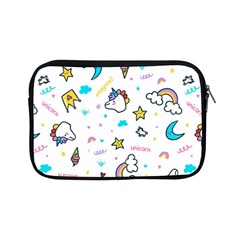 Unicorns-rainbows-seamless-pattern Apple Ipad Mini Zipper Cases