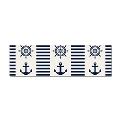 Nautical-seamless-pattern-vector-illustration Sticker (bumper)