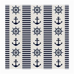 Nautical-seamless-pattern-vector-illustration Medium Glasses Cloth