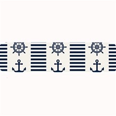 Nautical-seamless-pattern-vector-illustration Large Bar Mat