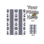 Nautical-seamless-pattern-vector-illustration Playing Cards 54 Designs (Mini) Back