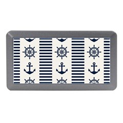 Nautical-seamless-pattern-vector-illustration Memory Card Reader (mini)