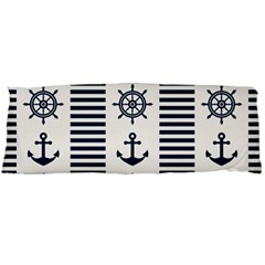 Nautical-seamless-pattern-vector-illustration Body Pillow Case (dakimakura)