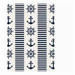 Nautical-seamless-pattern-vector-illustration Large Garden Flag (Two Sides) Front