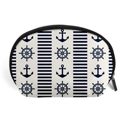 Nautical-seamless-pattern-vector-illustration Accessory Pouch (large)