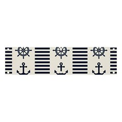 Nautical-seamless-pattern-vector-illustration Banner And Sign 4  X 1  by Jancukart