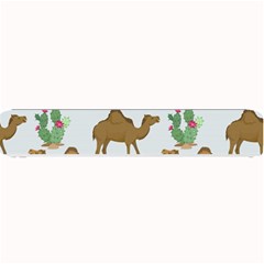 Camels-cactus-desert-pattern Small Bar Mat