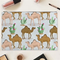 Camels-cactus-desert-pattern Cosmetic Bag (xxl)