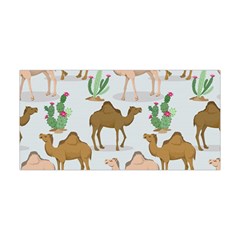 Camels-cactus-desert-pattern Yoga Headband