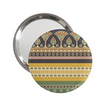 Seamless-pattern-egyptian-ornament-with-lotus-flower 2.25  Handbag Mirrors Front