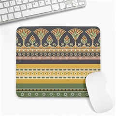 Seamless-pattern-egyptian-ornament-with-lotus-flower Large Mousepad