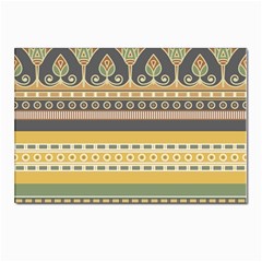 Seamless-pattern-egyptian-ornament-with-lotus-flower Postcard 4 x 6  (pkg Of 10)