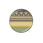 Seamless-pattern-egyptian-ornament-with-lotus-flower Hat Clip Ball Marker (10 pack) Front