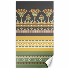 Seamless-pattern-egyptian-ornament-with-lotus-flower Canvas 40  X 72 