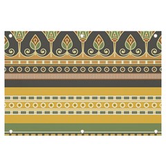 Seamless-pattern-egyptian-ornament-with-lotus-flower Banner And Sign 6  X 4 