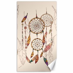 Coloured-dreamcatcher-background Canvas 40  X 72  by Jancukart