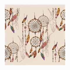 Coloured-dreamcatcher-background Medium Glasses Cloth by Jancukart