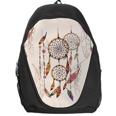 Coloured-dreamcatcher-background Backpack Bag by Jancukart