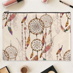 Coloured-dreamcatcher-background Cosmetic Bag (xxxl) by Jancukart