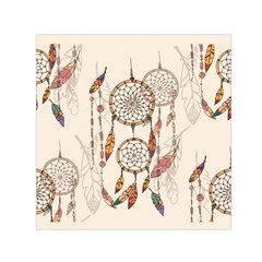 Coloured-dreamcatcher-background Square Satin Scarf (30  X 30 )