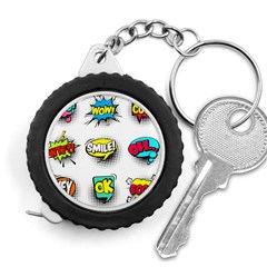 Set-colorful-comic-speech-bubbles Measuring Tape