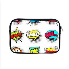 Set-colorful-comic-speech-bubbles Apple Macbook Pro 15  Zipper Case