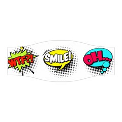 Set-colorful-comic-speech-bubbles Stretchable Headband