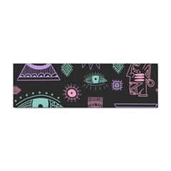 Vintage-seamless-pattern-with-tribal-art-african-style-drawing Sticker (bumper)