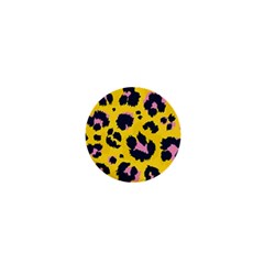 Leopard-print-seamless-pattern 1  Mini Buttons