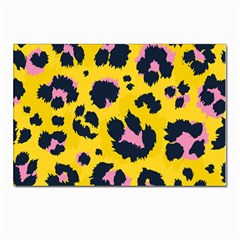 Leopard-print-seamless-pattern Postcards 5  X 7  (pkg Of 10)