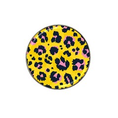 Leopard-print-seamless-pattern Hat Clip Ball Marker (4 Pack)